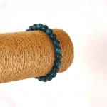 bracelet apatite bleue naturelle en lithotherapie