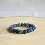 bracelet aventurine bleue lithotherapie