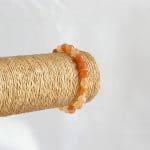 bracelet en cornaline naturelle de bien être