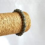Bracelet de bien être en pierre naturelle de labradorite perle 8mm