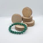 Bracelet de Malachite naturelle en perle 8mm