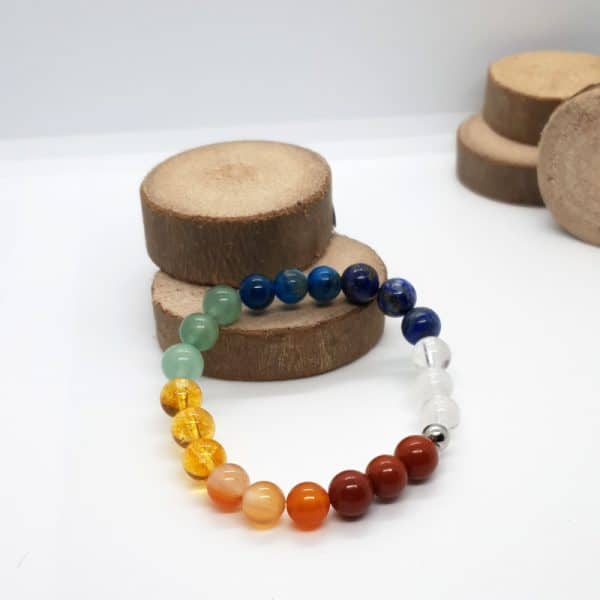 Bracelet Isis 7 Chakras Pierres Naturelles Boutique Pierres D Etoiles