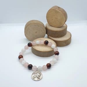 Taureau, bracelet signe astrologique en pierre naturelle