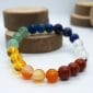 Bracelet des 7 chakras ISIS en pierre naturelle