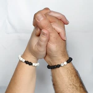 Bracelet de couple et d'amitié pour un amour éternel