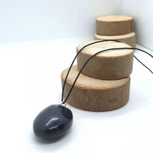 Collier pendentif en véritable pierre naturelle de Labradorite