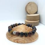 Bracelet triple protection en véritable pierres naturelles par Pierres d'étoiles