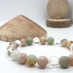 Bracelet « Joie & Confiance » en pierres naturelles