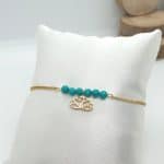 Parure en Turquoise naturel boutique Pierres d’étoiles