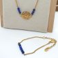Parure Lapis lazuli naturel collier et bracelet boutique Pierres d'étoiles