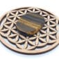 Oeil de tigre pierre plate naturelle